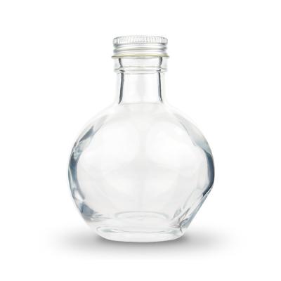 丸フラスコ型ガラスボトル180ml-y20